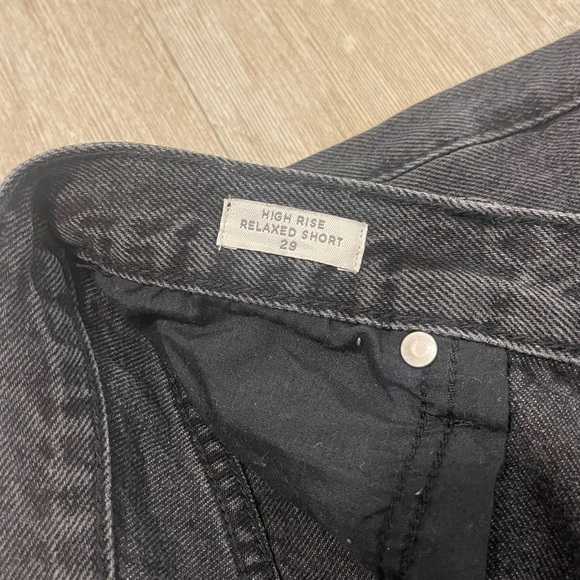 PACSUN Women's Black Denim Shorts - Picture 7 of 9